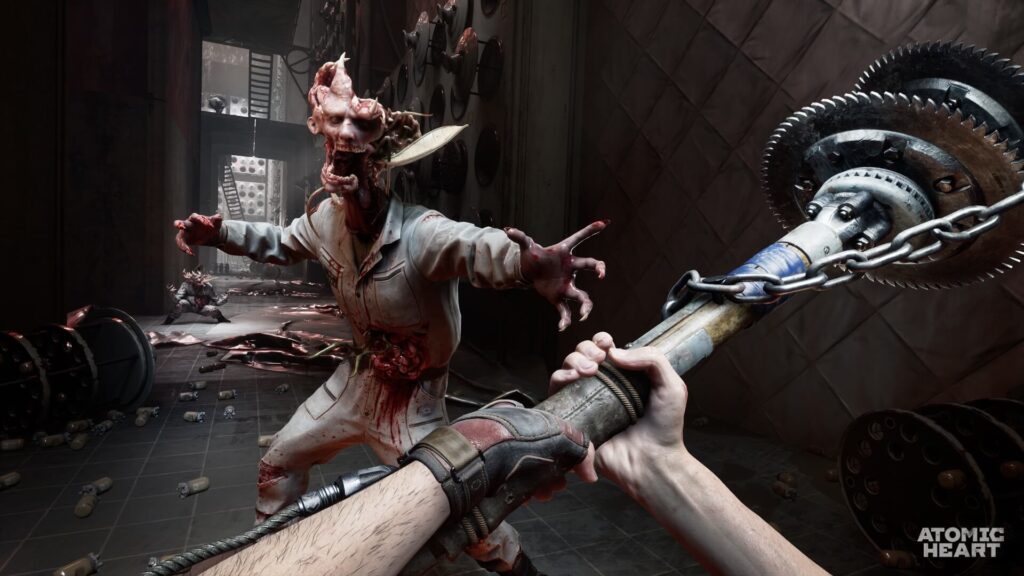 Screenshot do jogo Atomic Heart.