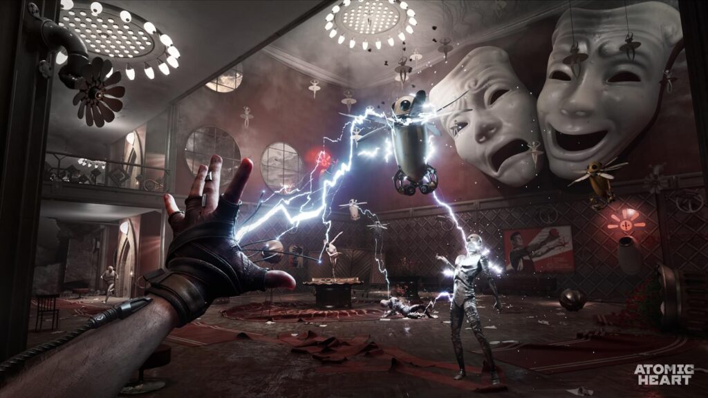 Screenshot do jogo Atomic Heart.